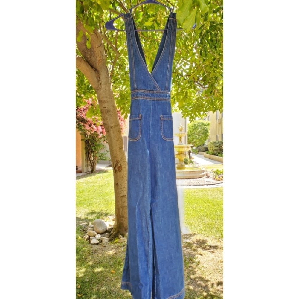 Bebe Girls Wide-leg Overalls Retro